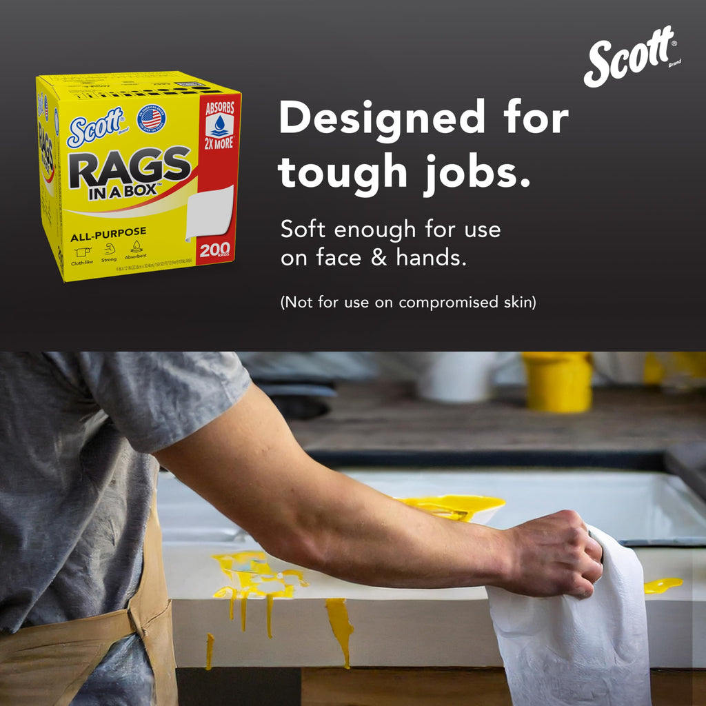 Scott Rags All-Purpose Towels – Cloth-Like Cleaning

