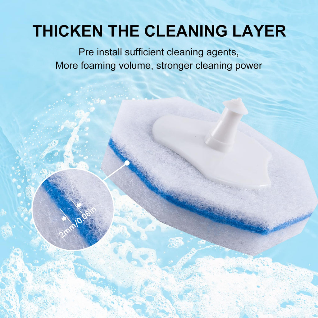 LufamlyGo Toilet Wand Refills | Disposable Cleaning Pads


