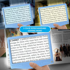 MagniPros 5X Rechargeable LED Page Magnifier – Anti-Glare Lens

