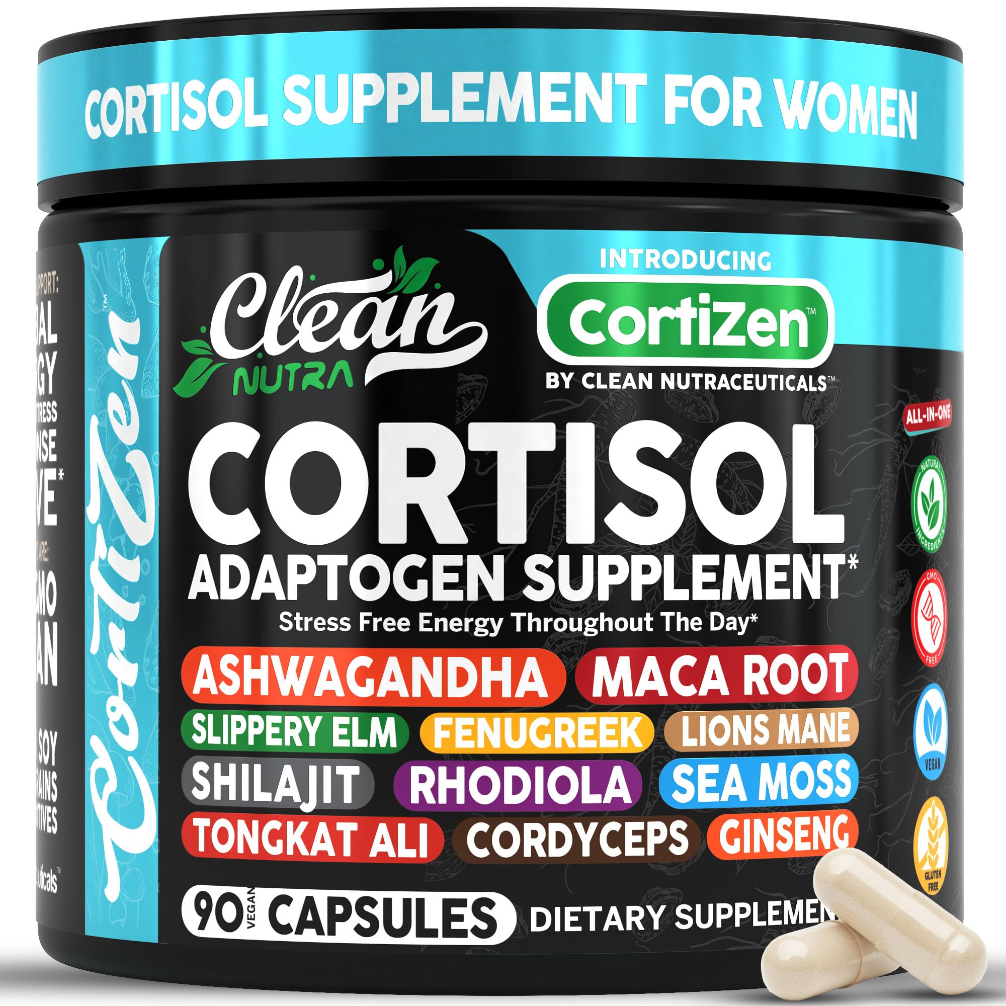 Cortisol Support Supplement for Wellness

