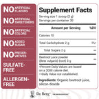 Dr. Berg Organic Beetroot Powder for Nitric Oxide

