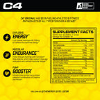 C4 Original Pre Workout Powder | Energy & Endurance

