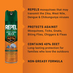 Repel Insect Repellent Sportsmen Max Formula 40% DEET

