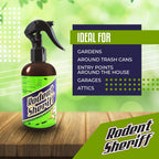 Peppermint Oil Repellent Rodent Sheriff | Pest Control Spray

