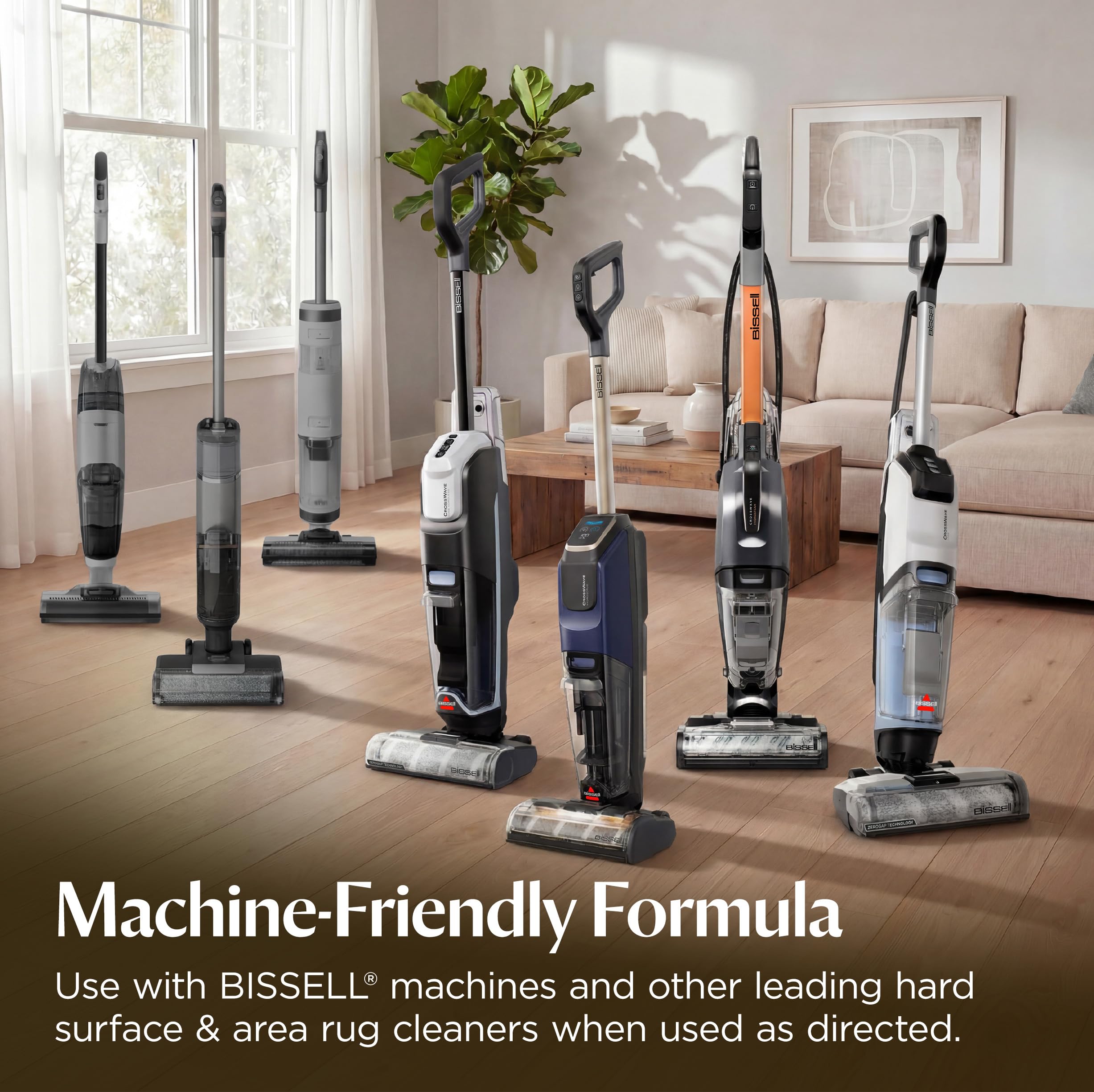 BISSELL Hard Floor Sanitize Solution CrossWave & SpinWave

