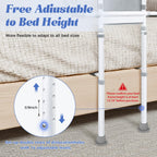 Bed Rails for Elderly Safety 400lb | Adjustable Rail


