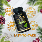 UNcena Liposomal NAD+ Supplement with Resveratrol

