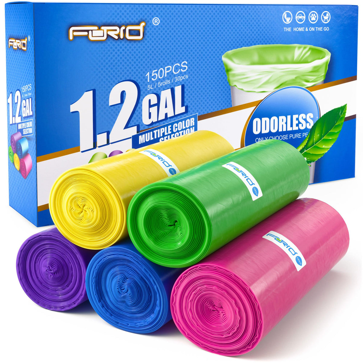 FORID Trash Bags for Home Office Kitchen