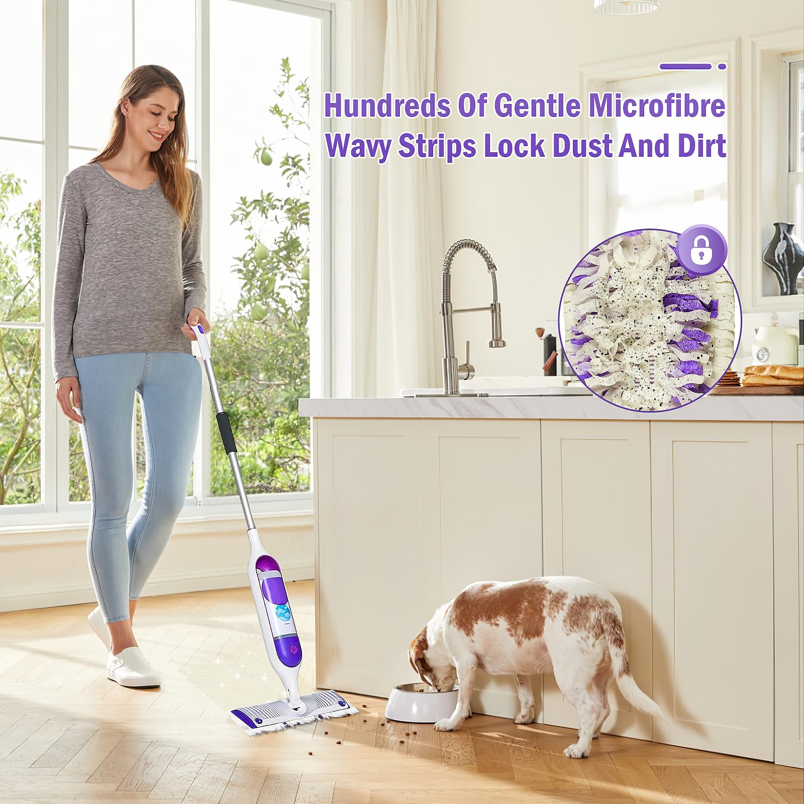 PowerMop Refill Pads for Multi-Surface and Wood Mop

