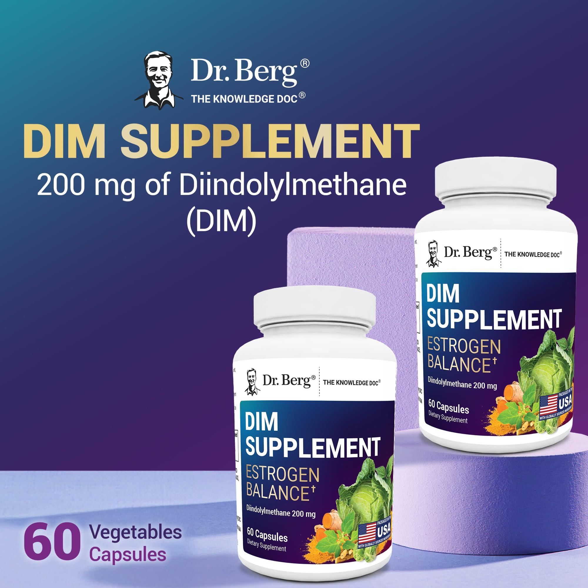 Dr. Berg DIM Supplement for Hormone Balance


