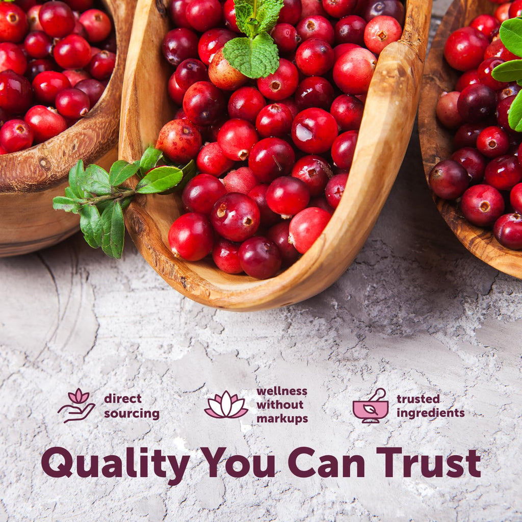 Micro Ingredients D Mannose Capsules Cranberry & Probiotics

