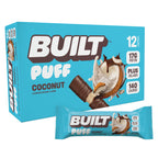 BUILT Puff Protein Bars with Collagen | Gluten Free

