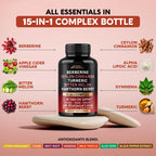 Berberine Metabolic Support Supplement | Heart & Energy

