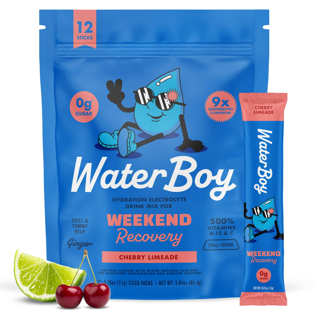 Waterboy Weekend Recovery Electrolyte Powder Drink Mix

