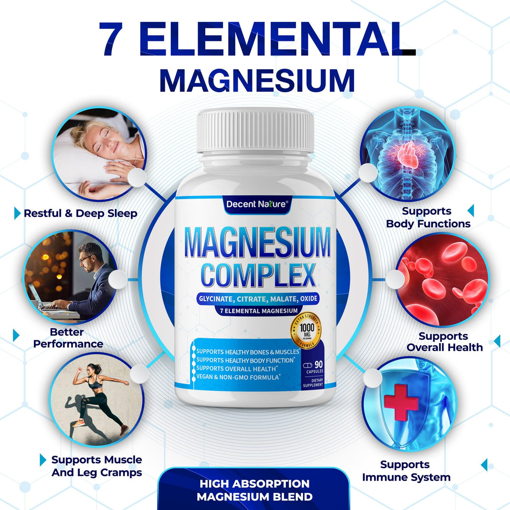 Decent Nature Magnesium Complex - Full-Spectrum Magnesium

