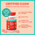 SmartyPants Kids 4-in-1 Gummy with Calcium D3 K2

