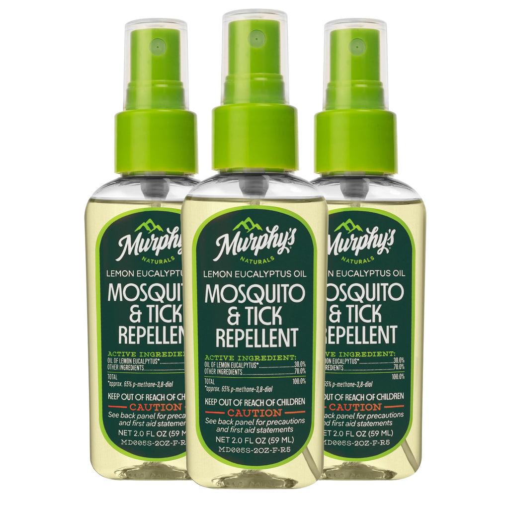 Murphy's Naturals Mosquito & Tick Bug Repellent Spray with Lemon Eucalyptus