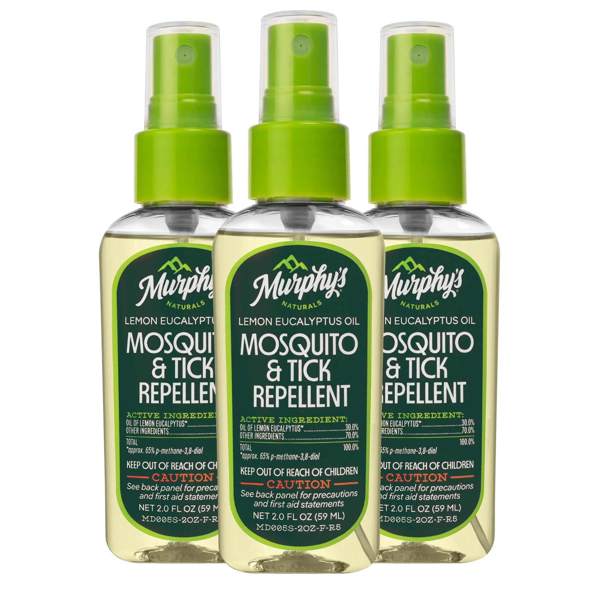 Murphy's Naturals Mosquito & Tick Bug Repellent Spray with Lemon Eucalyptus