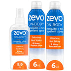 Zevo On-Body Tick & Mosquito Repellent Spray - Eight Hour

