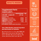 BOD Creatine Capsules | Daily Athletic Supplement

