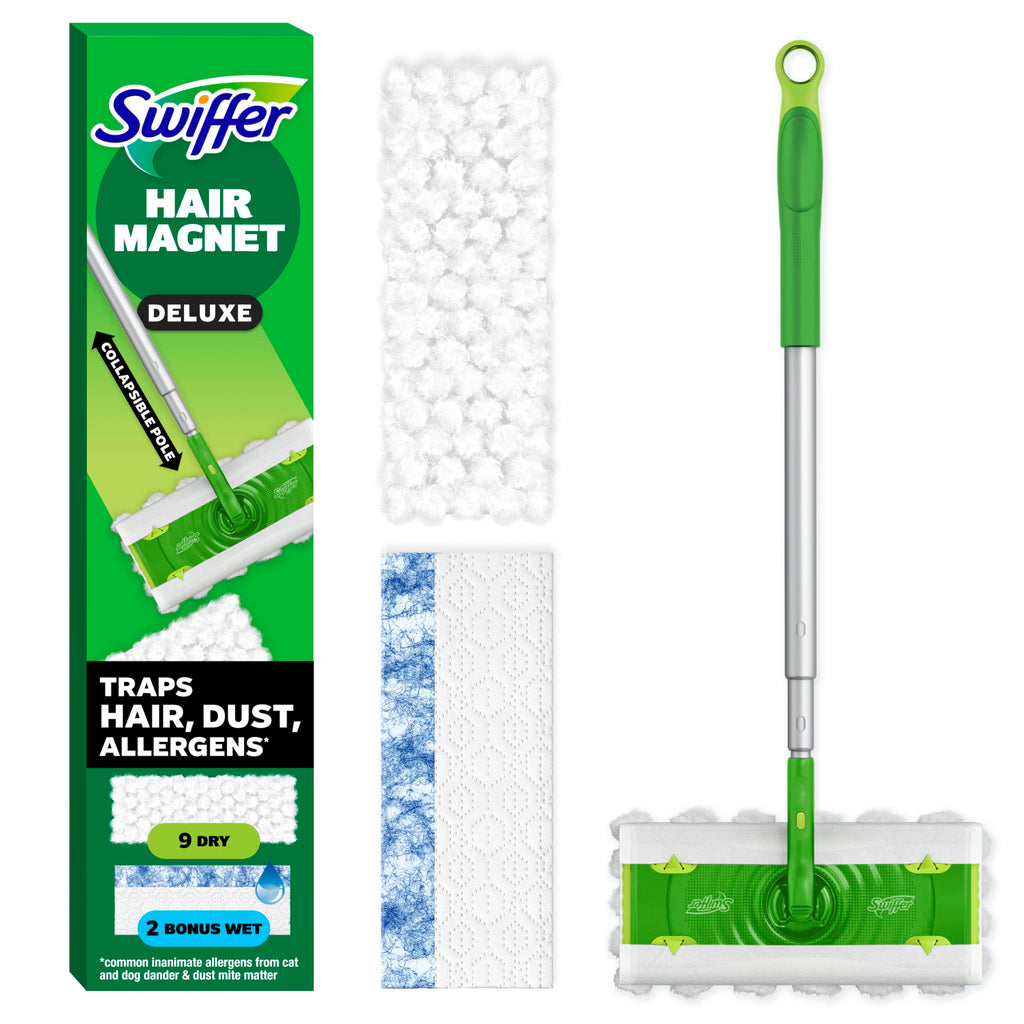 Floor Cleaning Starter Kit with Collapsible Pole

