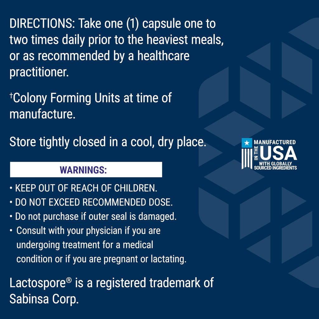Life Extension Digestive Enzymes & Probiotics B. coagulans

