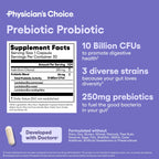 Physician's Choice Prebiotic-Probiotic for Digestive Health

