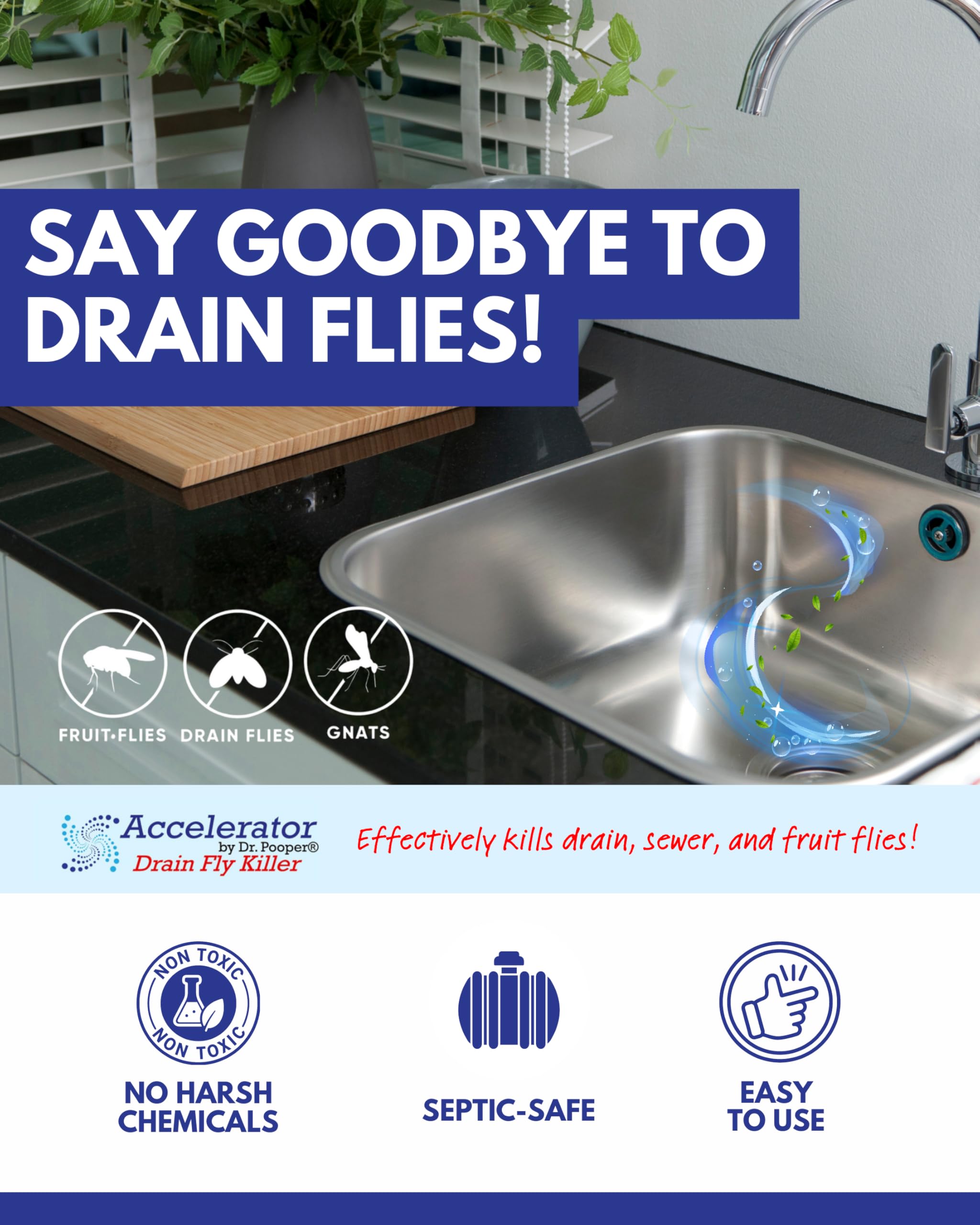 Drain Fly Killer Powder – Fast-Acting Drain Pest Control

