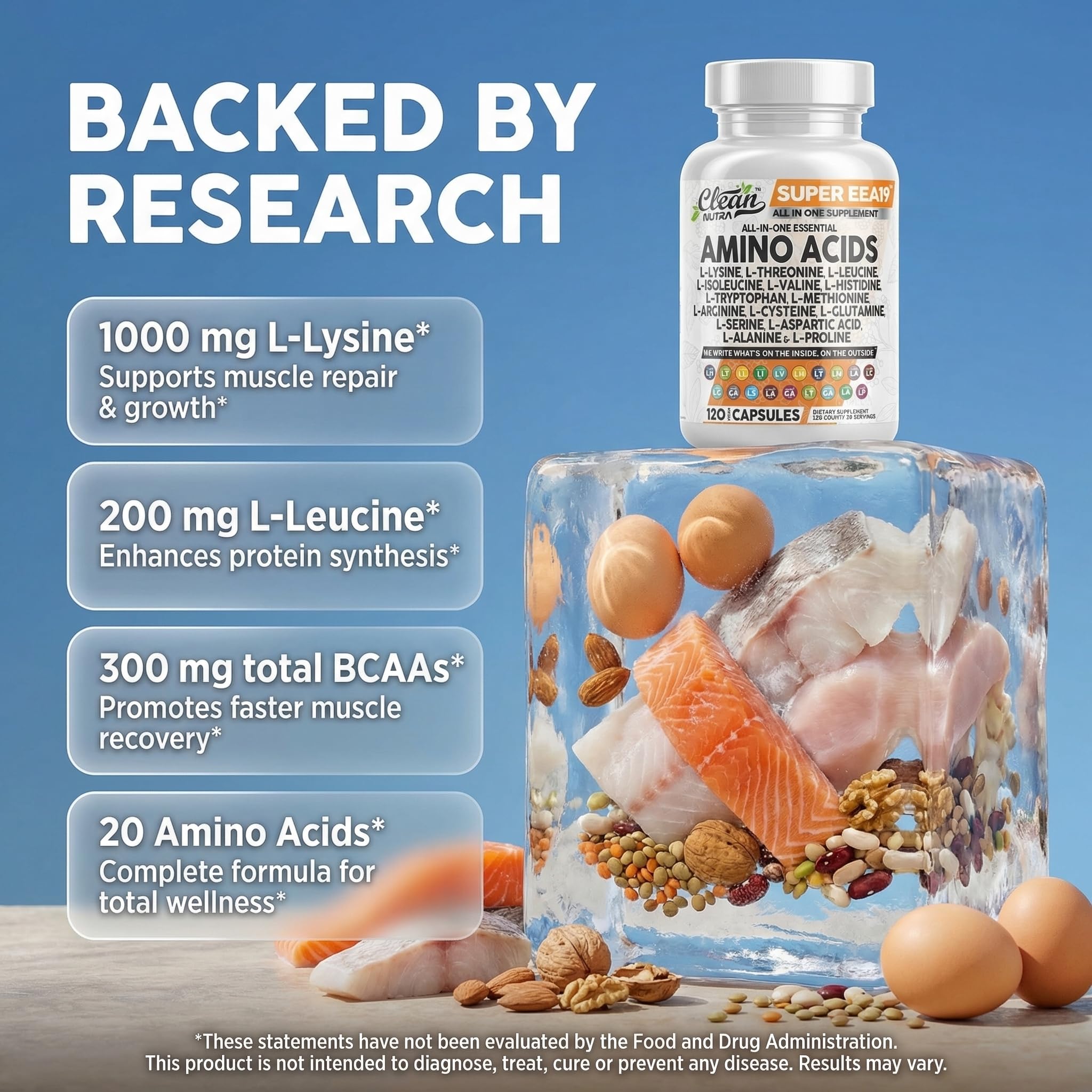 Amino Acid Supplement for Daily Recovery

