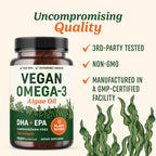 MAV Nutrition Vegan Algae Omega-3 DHA EPA

