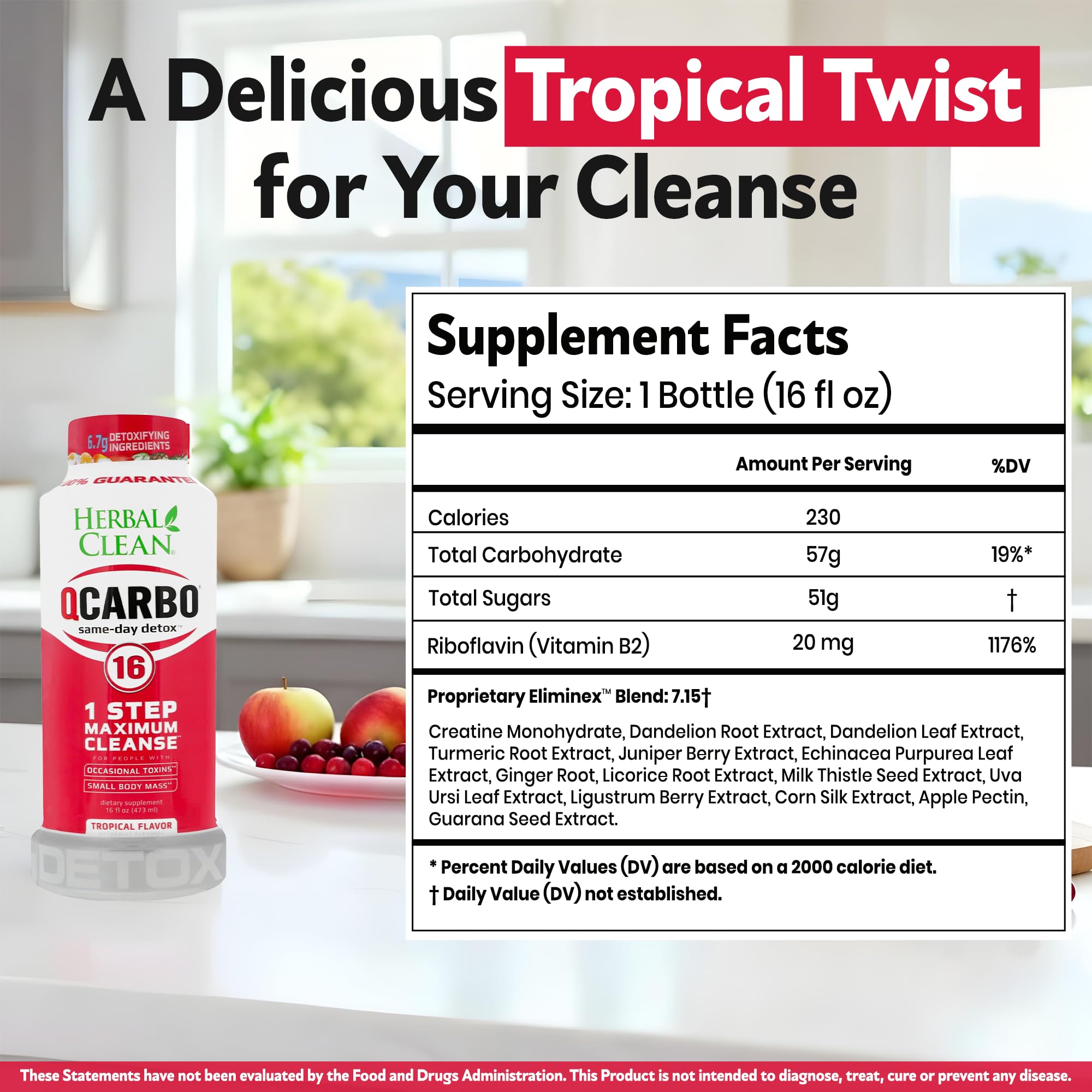 Herbal Clean Detox Drink | Same-Day Full-Body Cleanse

