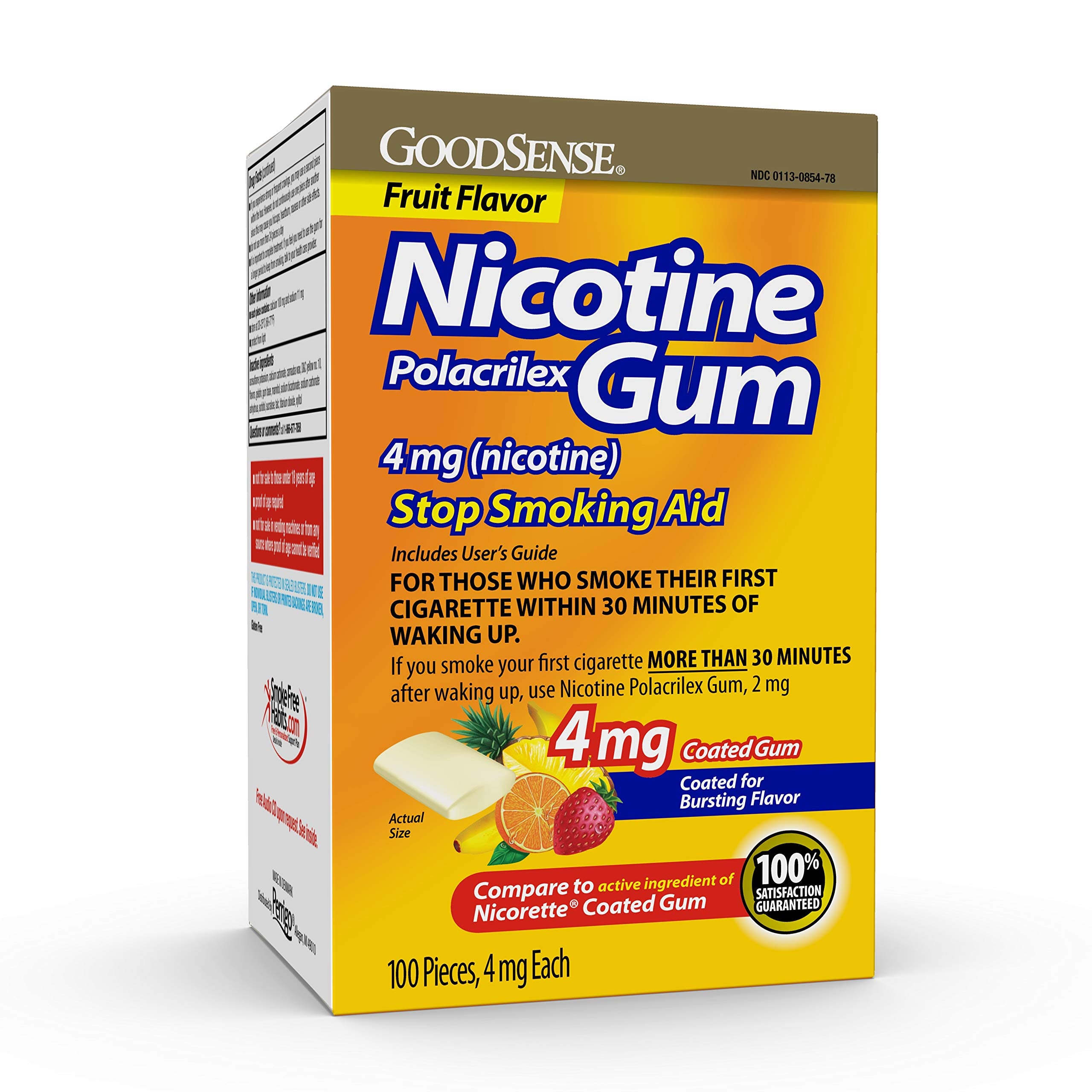 GoodSense Nicotine Polacrilex Lozenge – Stop Smoking Aid