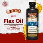 Barlean's Organic Lignan Flaxseed Oil | Vegan & Gluten Free

