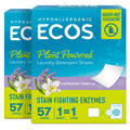 ECOS Laundry Detergent Sheets Lavender Vanilla - Hypoallergenic, Plant-Powered