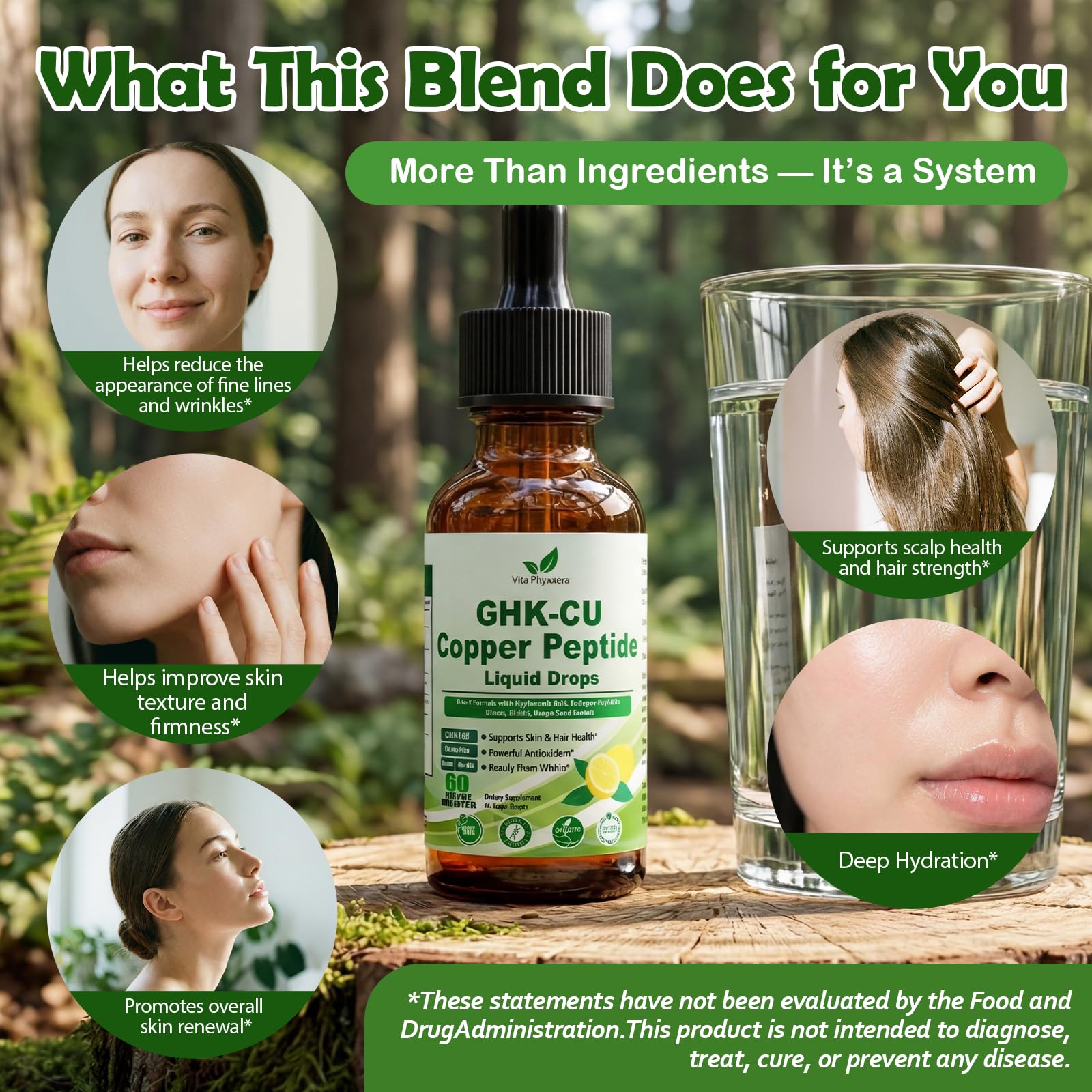GHK-Cu Peptide Drops by Vita PLynxera – 6-in-1 Beauty

