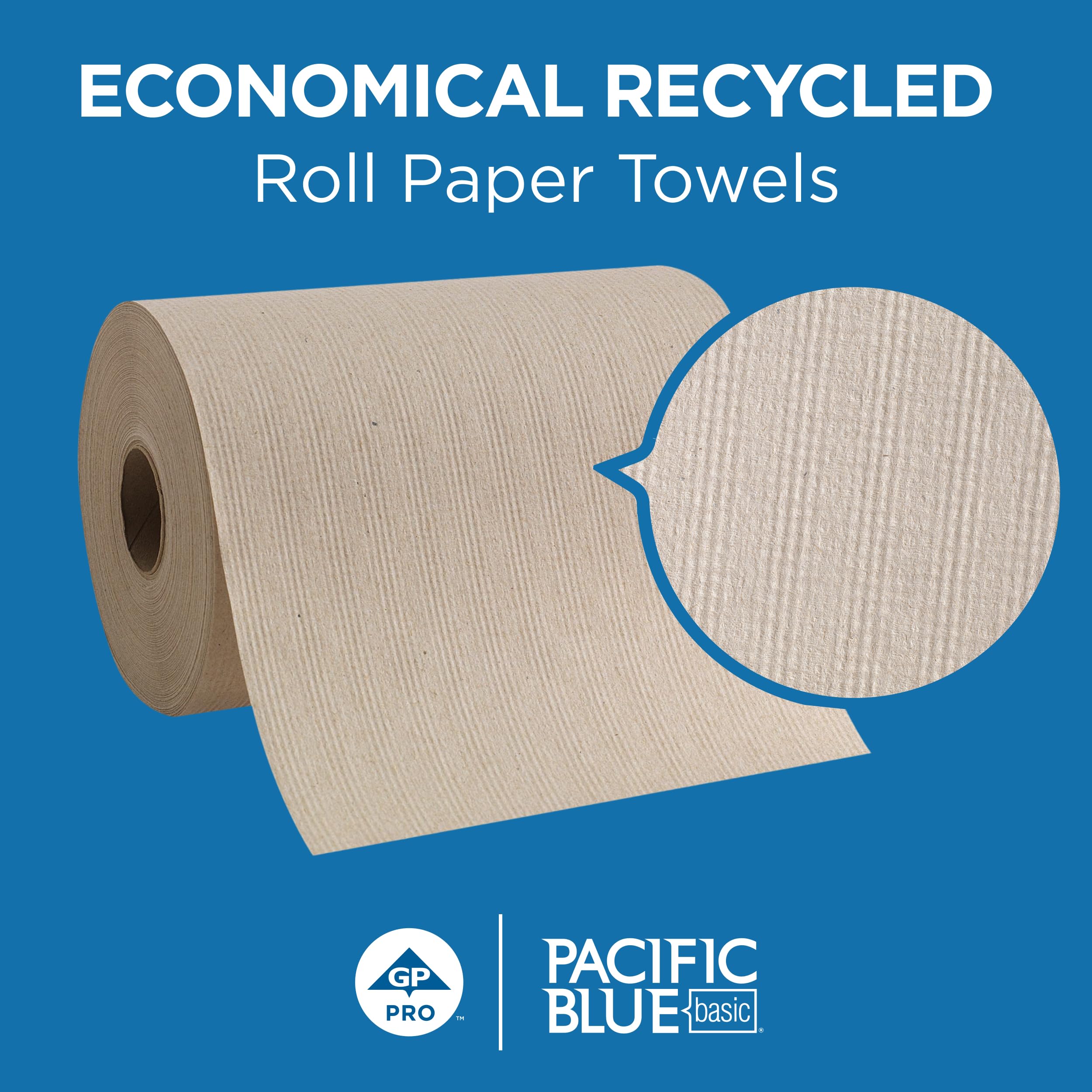 Georgia-Pacific Paper Towels Recycled Hardwound Brown

