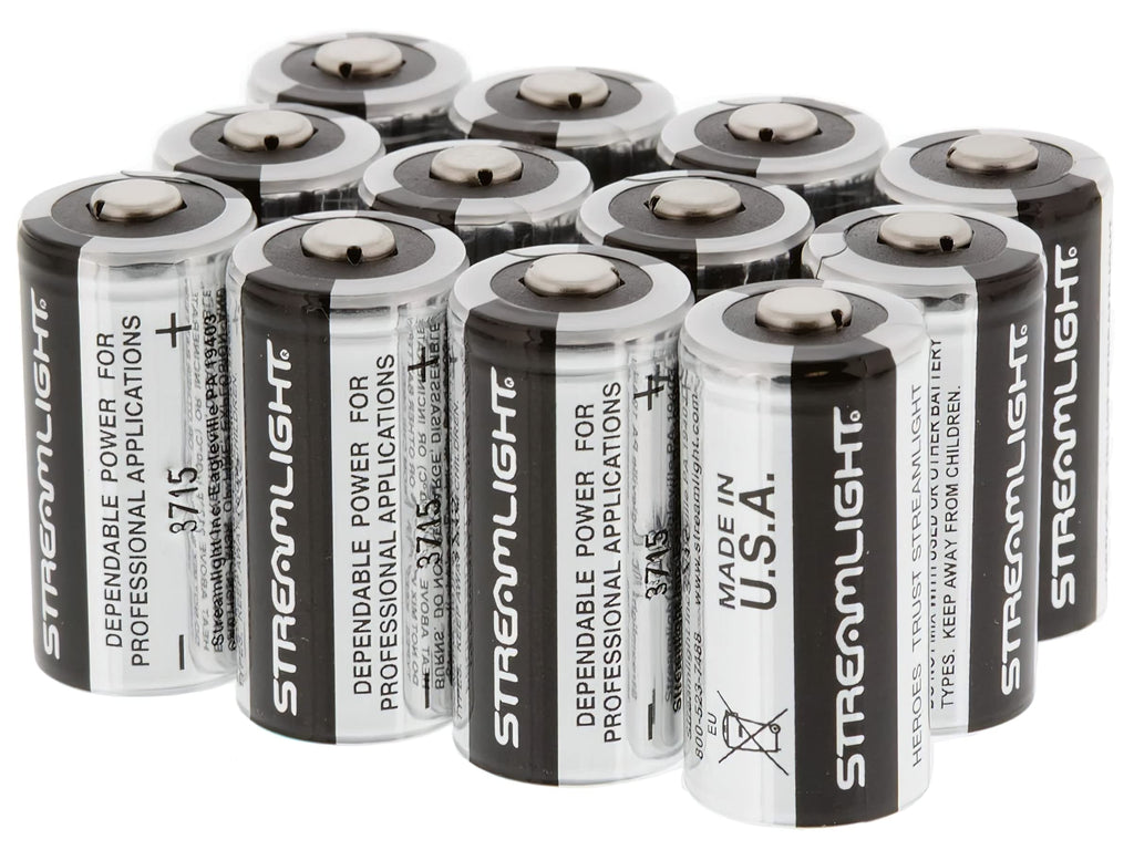 Streamlight 85177 CR123A Lithium Batteries - 3V

