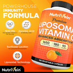 Nutrivein Liposomal Vitamin C Supplement | High Absorption

