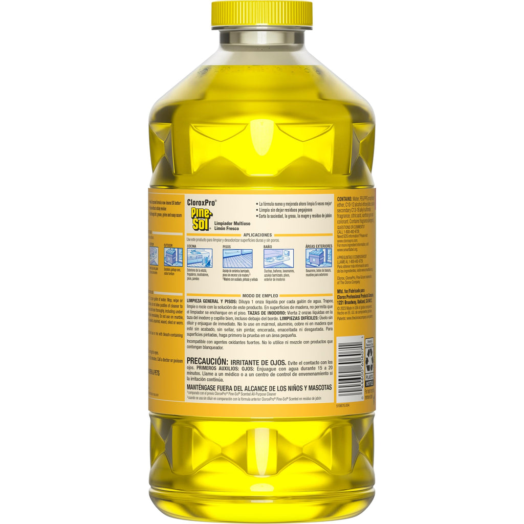 Pine-Sol Multi-Surface Cleaner by CloroxPro | Lemon Fresh

