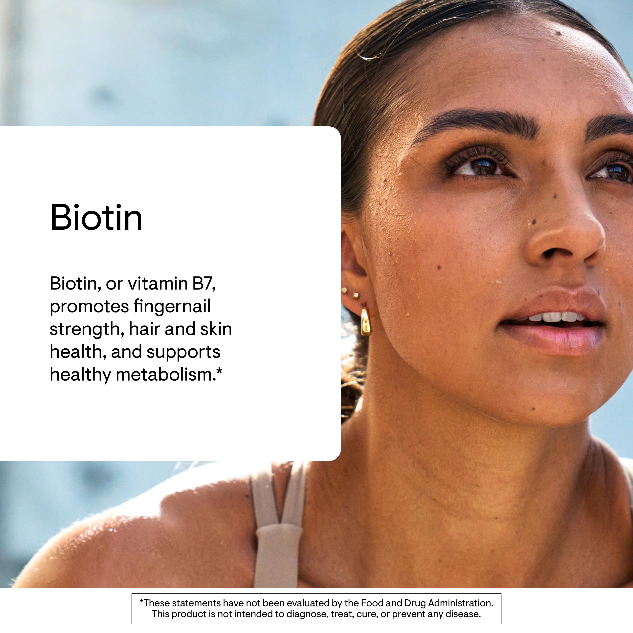 THORNE Biotin Vitamin B7 Supplement for Hair, Nails, Skin

