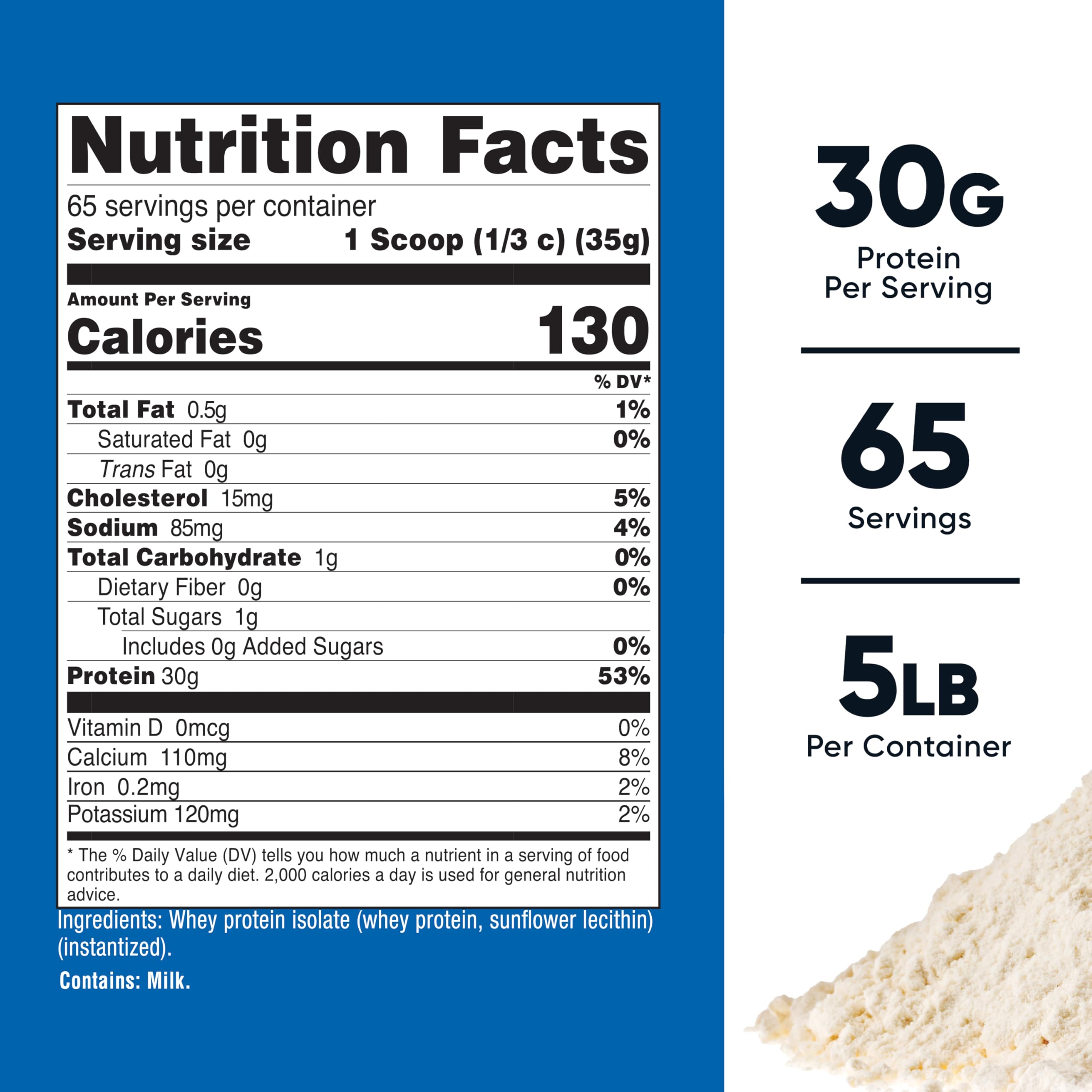 Nutricost Whey Protein Isolate Powder | Pure Protein


