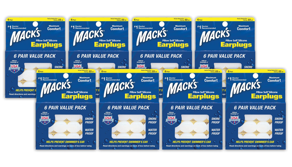 Mack's Pillow Soft Silicone Earplugs | Moldable Putty

