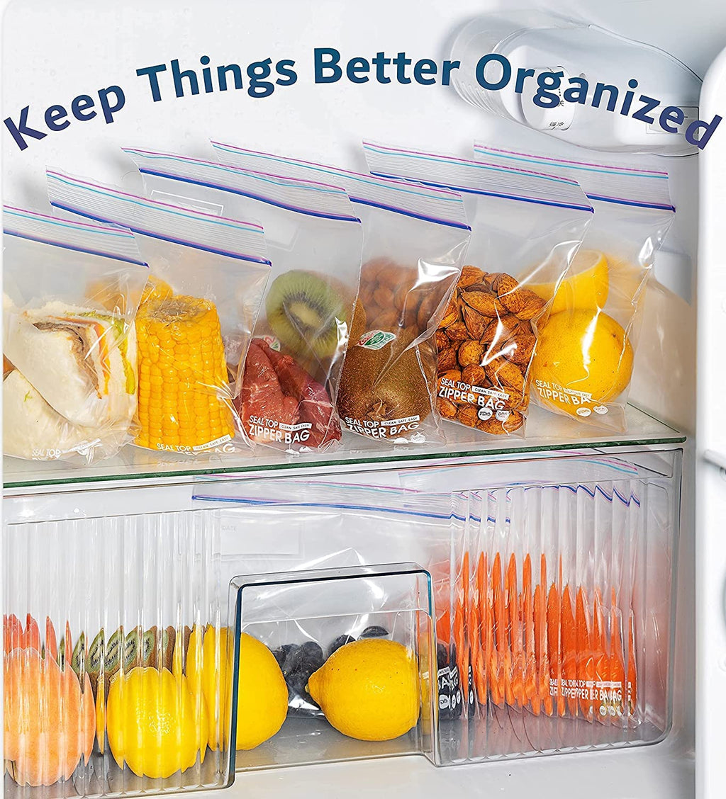 Storage Bags with Double Zipper | BPA-Free

