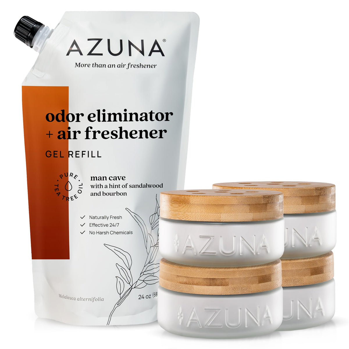 Azuna Air Freshener & Odor Eliminator Kit for Odor Control