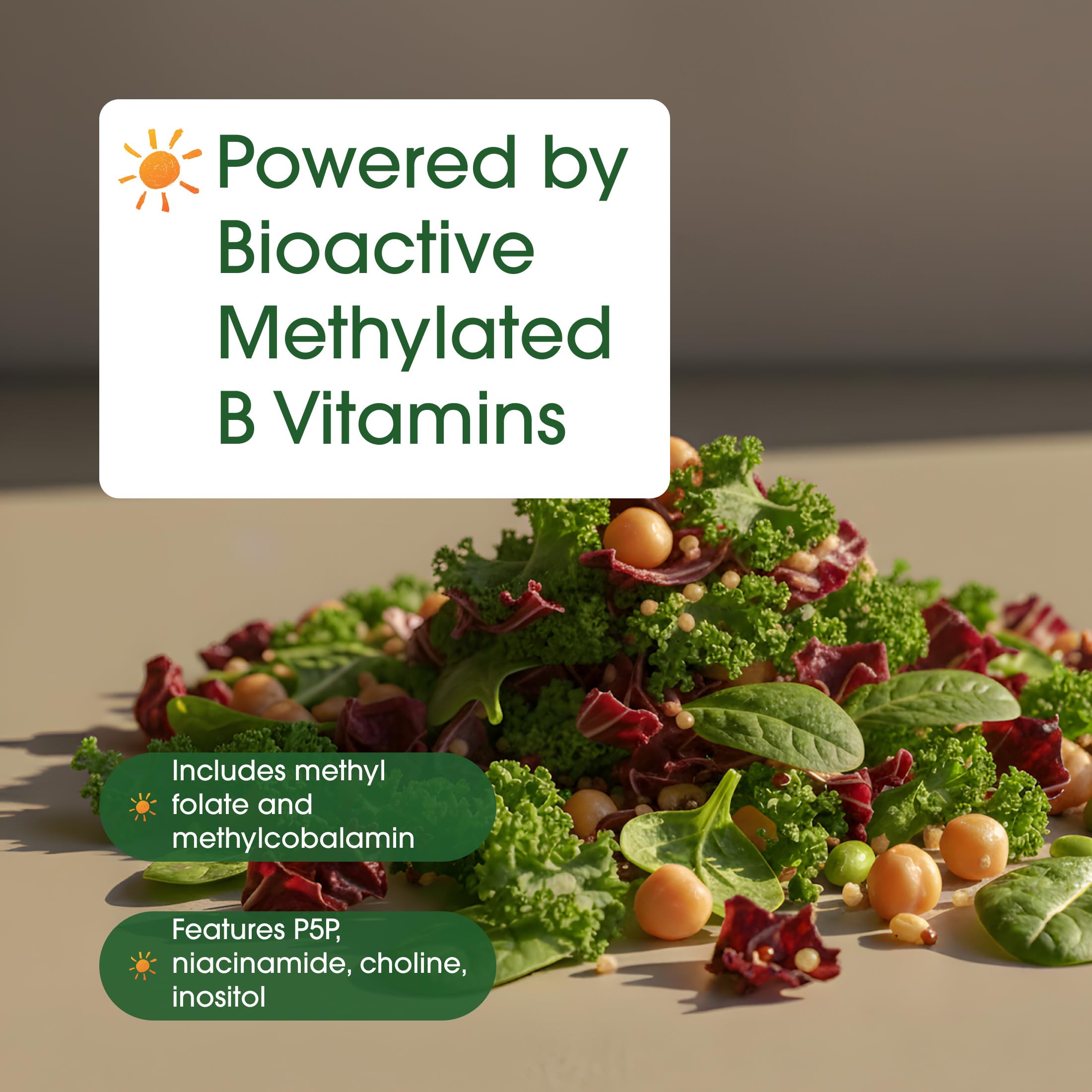 NatureBell Methylated B Complex Vitamins for Immune Support

