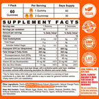 NEVISS CoQ10 Gummies with Omega-3 for Heart Health | Vegan

