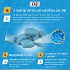 Septic Tank System Treatment Pods - Enzyme Bacteria

