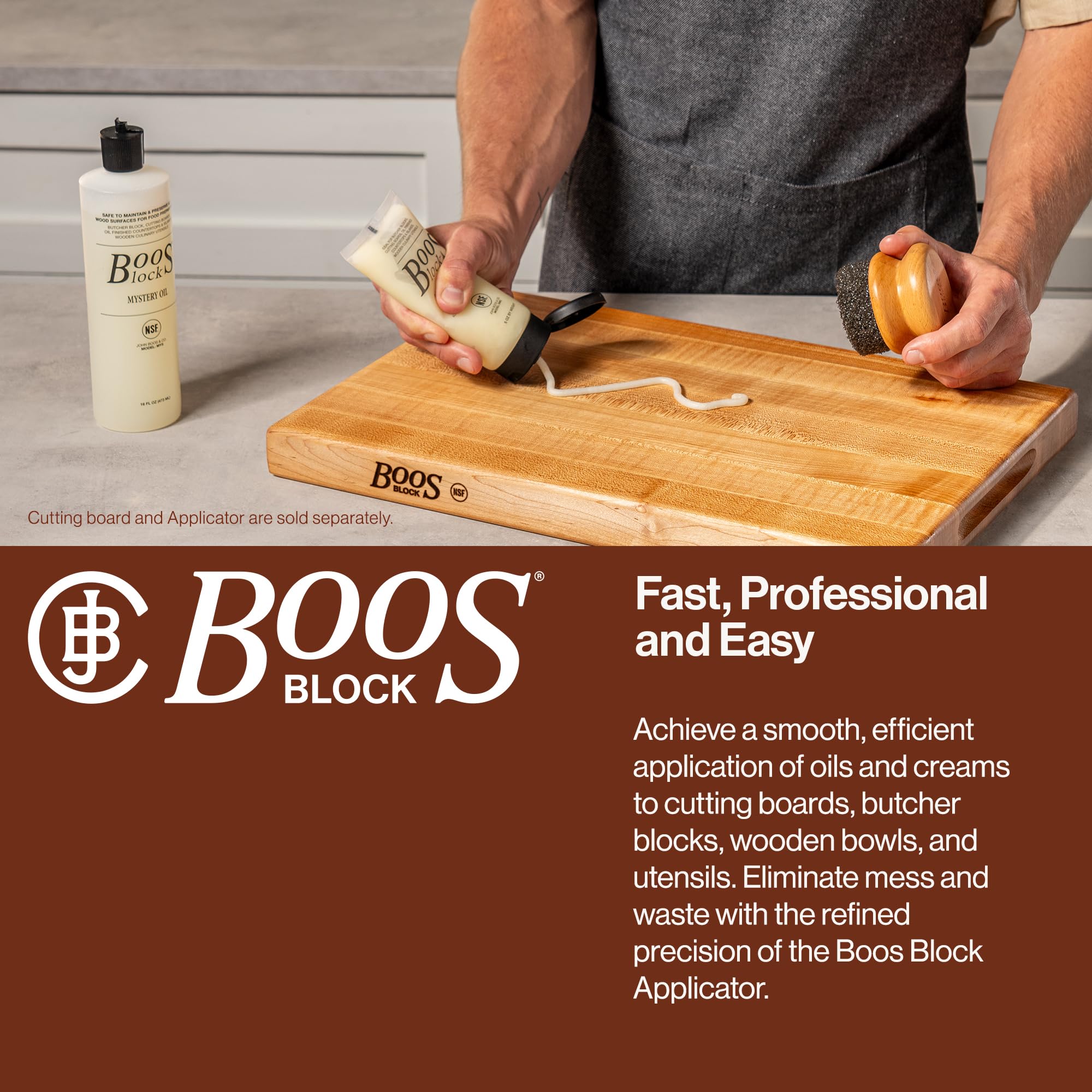 John Boos All-Natural Wood Care Set

