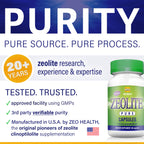 Zeolite Pure Capsules Detox for Full-Body Cleanse

