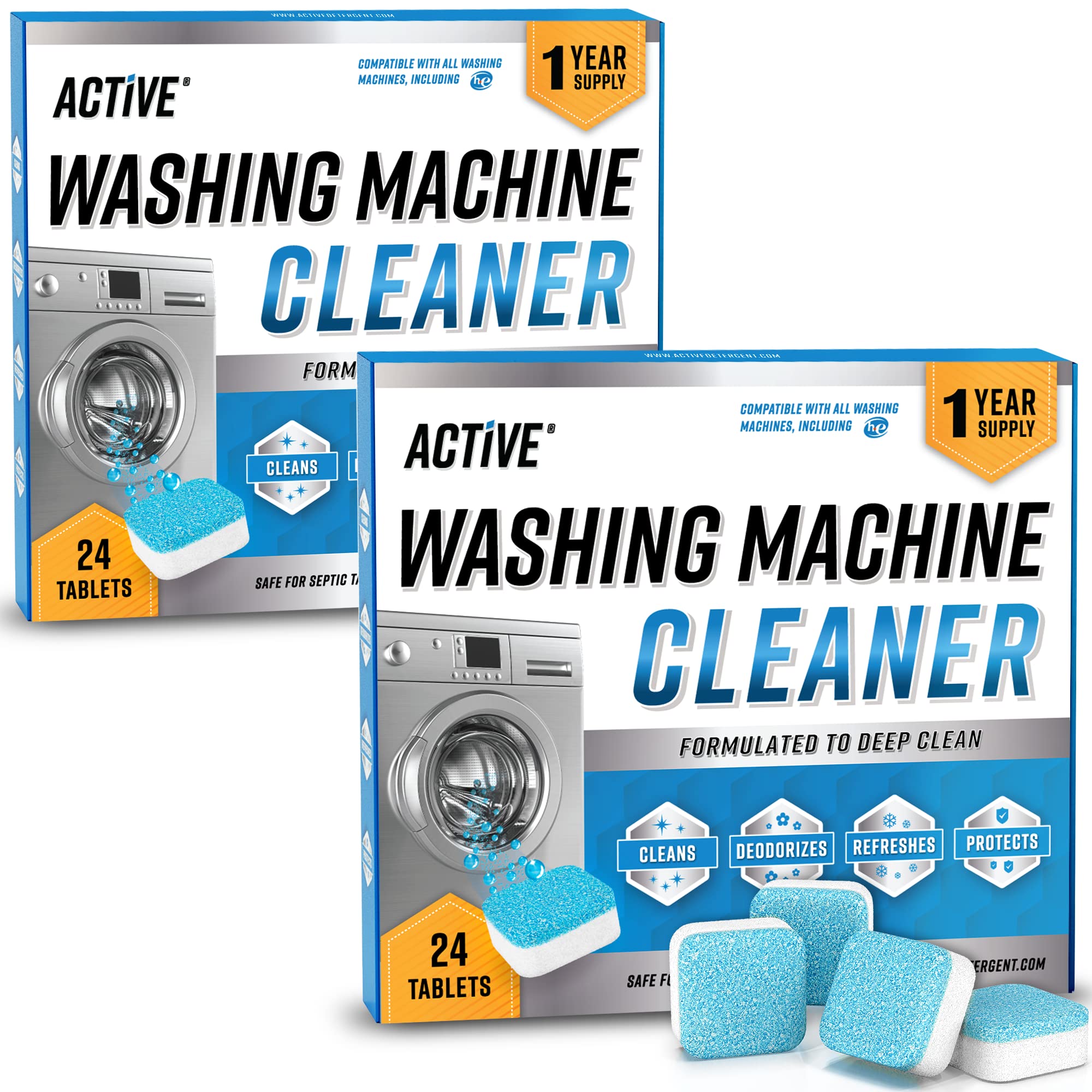 ACTIVE Cleaning Tablets for Home Appliances